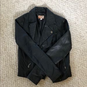 MUDD FAUX LEATHER JACKET